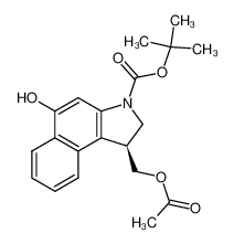 (S)-1-(acetoxymethyl)-3-(tert-butyloxycarbonyl)-5-hydroxy-2,3-dihydro-1H-benz[e]indole CAS:685142-93-2 manufacturer & supplier