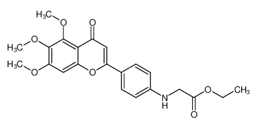 ethyl (4-(5,6,7-trimethoxy-4-oxo-4H-chromen-2-yl)phenyl)glycinate CAS:685143-69-5 manufacturer & supplier