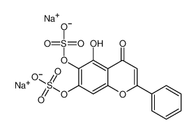 sodium 5-hydroxy-4-oxo-2-phenyl-4H-chromene-6,7-diyl bis(sulfate) CAS:685143-83-3 manufacturer & supplier