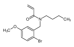 2-Propenamide, N-[(2-bromo-5-methoxyphenyl)methyl]-N-butyl- CAS:685144-48-3 manufacturer & supplier