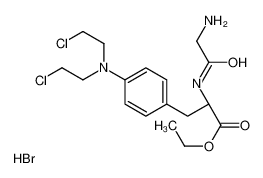 ethyl (2S)-2-[(2-aminoacetyl)amino]-3-[4-[bis(2-chloroethyl)amino]phenyl]propanoate,hydrobromide CAS:68524-12-9 manufacturer & supplier