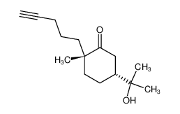 (2S,5R)-5-(1-Hydroxy-1-methyl-ethyl)-2-methyl-2-pent-4-ynyl-cyclohexanone CAS:68524-96-9 manufacturer & supplier