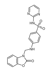 4-[(2-oxo-benzooxazol-3-ylmethyl)-amino]-N-pyrimidin-2-yl-benzenesulfonamide CAS:68542-25-6 manufacturer & supplier