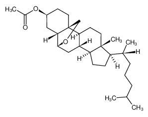 (3S,5R,6R,8S,9S,10S,13R,14S,17R)-13-methyl-17-((R)-6-methylheptan-2-yl)hexadecahydro-6,10-(epoxymethano)cyclopenta[a]phenanthren-3-yl acetate CAS:68543-00-0 manufacturer & supplier