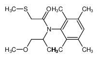 N-(2-Methoxy-1-methyl-ethyl)-2-methylsulfanyl-N-(2,3,5,6-tetramethyl-phenyl)-acetamide CAS:68545-43-7 manufacturer & supplier