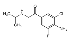 1-(4-Amino-3-chloro-5-fluoro-phenyl)-2-isopropylamino-ethanone CAS:685496-26-8 manufacturer & supplier