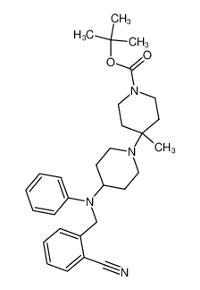 4-[(2-cyanobenzyl)phenylamino]-4'-methyl-[1,4']bipiperidinyl-1'-carboxylic acid tert-butyl ester CAS:685530-62-5 manufacturer & supplier