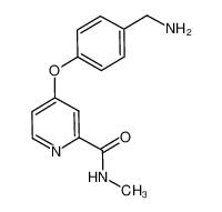 4-[(4-aminomethyl)phenoxy]-2-pyridine carbonic acid methylamide CAS:685533-80-6 manufacturer & supplier