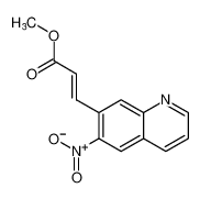 2-Propenoic acid, 3-(6-nitro-7-quinolinyl)-, methyl ester, (2E)- CAS:685534-86-5 manufacturer & supplier