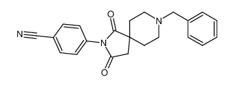 4-(8-benzyl-1,3-dioxo-2,8-diazaspiro[4.5]dec-2-yl)benzonitrile CAS:685544-29-0 manufacturer & supplier