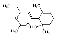 [(E)-3-methyl-4-(2,6,6-trimethylcyclohex-2-en-1-yl)but-3-en-2-yl] acetate CAS:68555-61-3 manufacturer & supplier