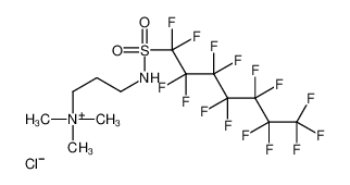 trimethyl-[3-(1,1,2,2,3,3,4,4,5,5,6,6,7,7,7-pentadecafluoroheptylsulfonylamino)propyl]azanium,chloride CAS:68555-81-7 manufacturer & supplier