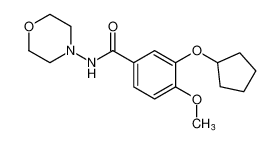 Benzamide, 3-(cyclopentyloxy)-4-methoxy-N-4-morpholinyl- CAS:685558-34-3 manufacturer & supplier