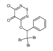 3-chloro-5-(2,2,2-tribromo-1-phenyl-ethoxy)-[1,2,6]thiadiazin-4-one CAS:68558-25-8 manufacturer & supplier