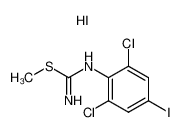 N-(2,6-dichloro-4-iodophenyl)-S-methylisothiourea hydroiodide CAS:68569-85-7 manufacturer & supplier