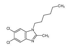 5,6-dichloro-1-hexyl-2-methyl-1H-benzoimidazole CAS:6858-62-4 manufacturer & supplier