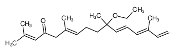 (6E,11E,13E)-10-ethoxy-2,6,10,14-tetramethyl-hexadeca-2,6,11,13,15-pentaen-4-one CAS:68582-64-9 manufacturer & supplier