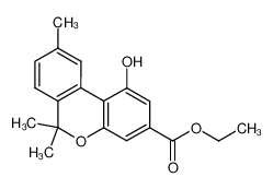 1-hydroxy-6,6,9-trimethyl-6H-benzo[c]chromene-3-carboxylic acid ethyl ester CAS:68582-82-1 manufacturer & supplier