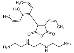 N'-[2-(2-aminoethylamino)ethyl]ethane-1,2-diamine,3-[(2E,4Z,6E)-5-methylocta-2,4,6-trien-4-yl]-4-[(E)-prop-1-enyl]oxolane-2,5-dione CAS:68583-93-7 manufacturer & supplier