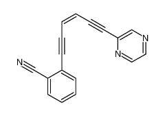 2-(6-pyrazin-2-ylhex-3-en-1,5-diynyl)benzonitrile CAS:685830-36-8 manufacturer & supplier