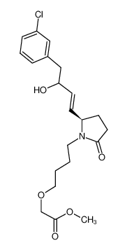 (4-{(R)-2-[(E)-4-(3-Chlorophenyl)-3-hydroxy-but-1-enyl]-5-oxo-pyrrolidin-1-yl}-butoxy)-acetic acid methyl ester CAS:685840-82-8 manufacturer & supplier