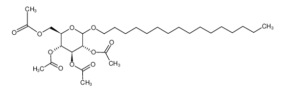 peracetylated 1-O-palmityl-D-glucose CAS:685841-27-4 manufacturer & supplier