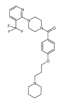 (4-(3-(piperidin-1-yl)propoxy)phenyl)(4-(3-(trifluoromethyl)pyridin-2-yl)piperazin-1-yl)methanone CAS:685871-39-0 manufacturer & supplier