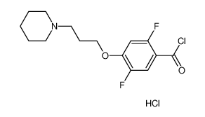 2,5-difluoro-4-[3-piperidin-1-ylpropoxy]benzoyl chloride hydrochloride CAS:685873-13-6 manufacturer & supplier