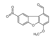 4-methoxy-8-nitrobenzo[b,d]furan-1-carbaldehyde CAS:685873-73-8 manufacturer & supplier