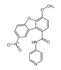 1-Dibenzofurancarboxamide, 4-methoxy-8-nitro-N-4-pyridinyl- CAS:685874-80-0 manufacturer & supplier