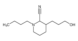 2-Piperidinecarbonitrile, 1-butyl-3-(3-hydroxypropyl)- CAS:685877-19-4 manufacturer & supplier