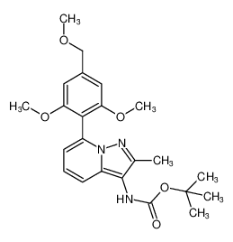 tert-butyl (7-(2,6-dimethoxy-4-(methoxymethyl)phenyl)-2-methylpyrazolo[1,5-a]pyridin-3-yl)carbamate CAS:685886-08-2 manufacturer & supplier