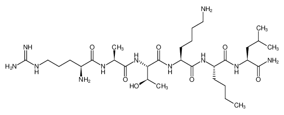 L-Leucinamide, L-arginyl-L-alanyl-L-threonyl-L-lysyl-L-norleucyl- CAS:685887-41-6 manufacturer & supplier