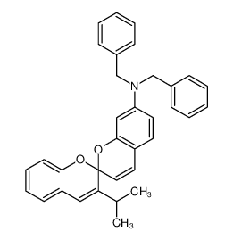 N,N-dibenzyl-3'-propan-2-yl-2,2'-spirobi[chromene]-7-amine CAS:68589-67-3 manufacturer & supplier