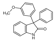 2H-Indol-2-one, 1,3-dihydro-3-(3-methoxyphenyl)-3-phenyl- CAS:685890-79-3 manufacturer & supplier