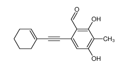 6-Cyclohex-1-enylethynyl-2,4-dihydroxy-3-methyl-benzaldehyde CAS:685895-60-7 manufacturer & supplier