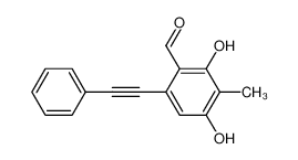 2,4-Dihydroxy-3-methyl-6-phenylethynyl-benzaldehyde CAS:685895-61-8 manufacturer & supplier