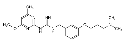 1-(3-(3-(dimethylamino)propoxy)benzyl)-3-(4-methoxy-6-methylpyrimidin-2-yl)guanidine CAS:685896-99-5 manufacturer & supplier