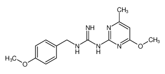 1-(4-methoxy-6-methylpyrimidin-2-yl)-3-(4-methoxybenzyl)guanidine CAS:685897-15-8 manufacturer & supplier