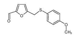 5-(4-methoxy-phenylsulfanylmethyl)-furan-2-carbaldehyde CAS:685904-09-0 manufacturer & supplier