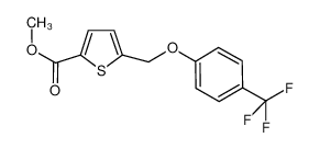 5-(4-trifluoromethanephenoxymethyl)thiophene-2-carboxylic acid methyl ester CAS:685904-54-5 manufacturer & supplier