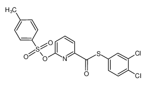 S-(3,4-dichlorophenyl) 6-(tosyloxy)pyridine-2-carbothioate CAS:685904-92-1 manufacturer & supplier