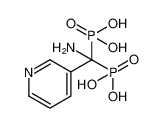 Phosphonic acid, (amino-3-pyridinylmethylene)bis- CAS:68593-87-3 manufacturer & supplier