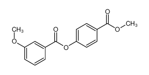 (4-methoxycarbonylphenyl) 3-methoxybenzoate CAS:68595-44-8 manufacturer & supplier