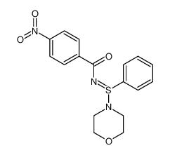 4-[N-(4-nitro-benzoyl)-benzenesulfinimidoyl]-morpholine CAS:68598-66-3 manufacturer & supplier