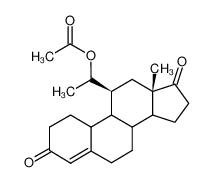 Acetic acid 1-((11S,13S)-13-methyl-3,17-dioxo-2,3,6,7,8,9,10,11,12,13,14,15,16,17-tetradecahydro-1H-cyclopenta[a]phenanthren-11-yl)-ethyl ester CAS:68598-84-5 manufacturer & supplier