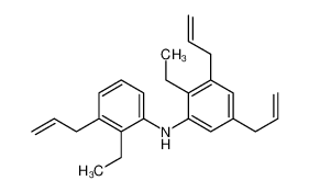 2-ethyl-N-(2-ethyl-3-prop-2-enylphenyl)-3,5-bis(prop-2-enyl)aniline CAS:68608-77-5 manufacturer & supplier