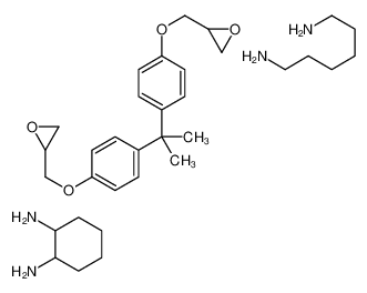 cyclohexane-1,2-diamine,hexane-1,6-diamine,2-[[4-[2-[4-(oxiran-2-ylmethoxy)phenyl]propan-2-yl]phenoxy]methyl]oxirane CAS:68609-07-4 manufacturer & supplier