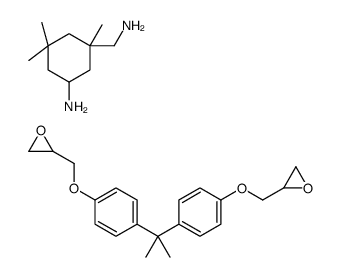 3-(aminomethyl)-3,5,5-trimethylcyclohexan-1-amine,2-[[4-[2-[4-(oxiran-2-ylmethoxy)phenyl]propan-2-yl]phenoxy]methyl]oxirane CAS:68609-08-5 manufacturer & supplier