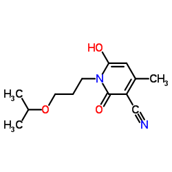 2-hydroxy-4-methyl-6-oxo-1-(3-propan-2-yloxypropyl)pyridine-3-carbonitrile CAS:68612-94-2 manufacturer & supplier